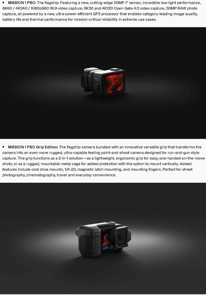 D2Help's tweet image. #GoPro Mission 1 Séries - GoPro Wireless Micro 
#GoProMission1 #GoProMission1Series