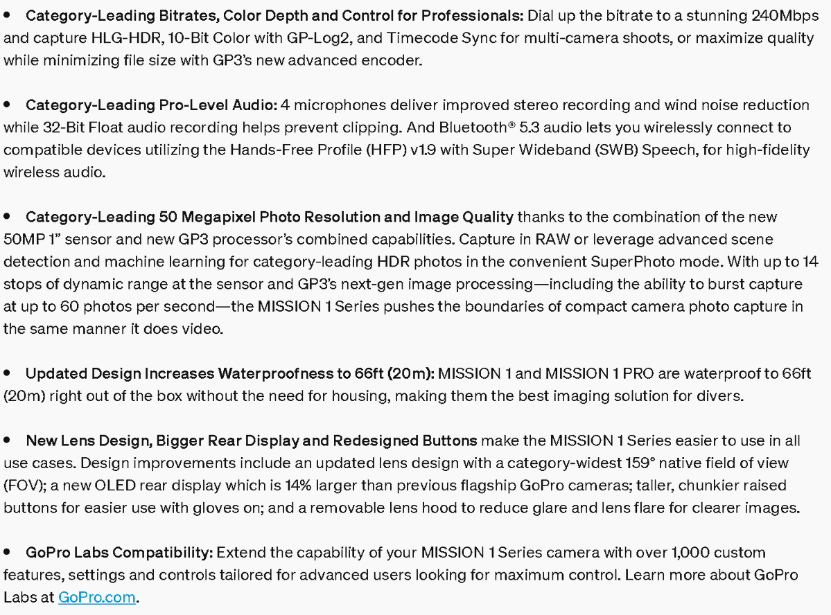 D2Help's tweet image. #GoPro Mission 1 Séries - GoPro Wireless Micro 
#GoProMission1 #GoProMission1Series
