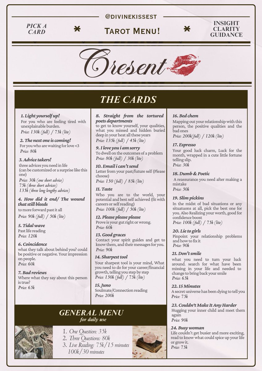 𒀭cresent; tarot reader tweet media
