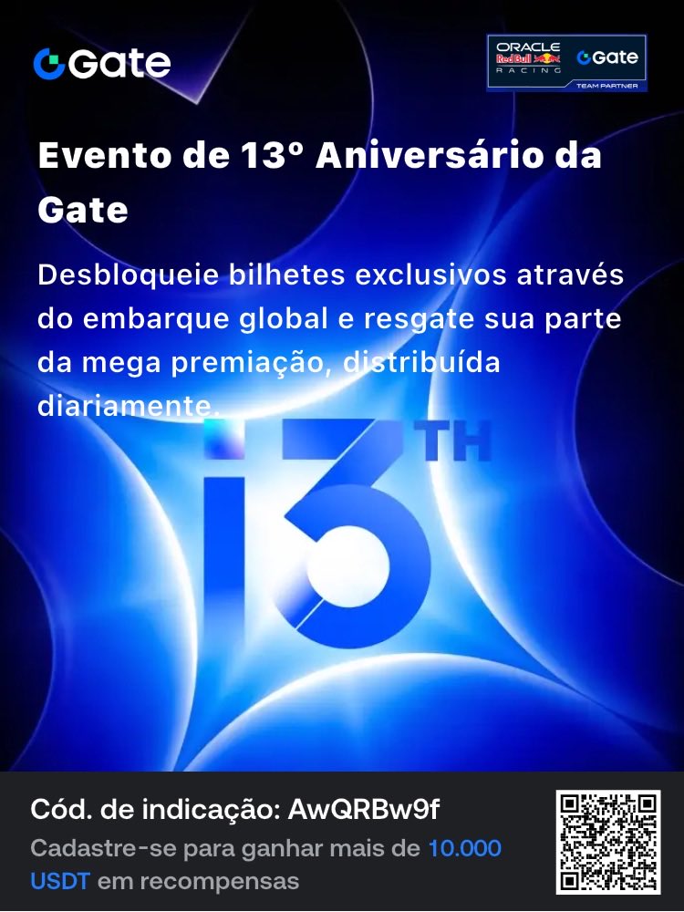 Topclicktvs's tweet photo. O 13º aniversário da Gate já começou! Conclua tarefas de embarque globais para desbloquear bilhetes exclusivos, participe de sorteios diários para ganhar bilhetes dourados físicos e aproveite recompensas diárias do mega pool de prêmios. https://t.co/LKRR0Dwa7P https://t.co/d3UQtJl1d7