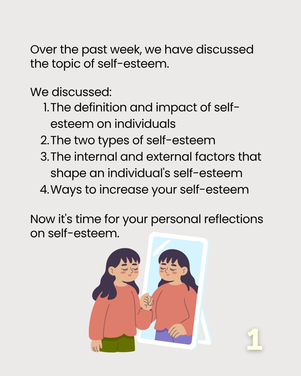 actionhealthinc's tweet image. It's been a week of learning, and now it's time for your personal reflections on self-esteem.

#ActionHealthInc #LifeSkills #SelfEsteem