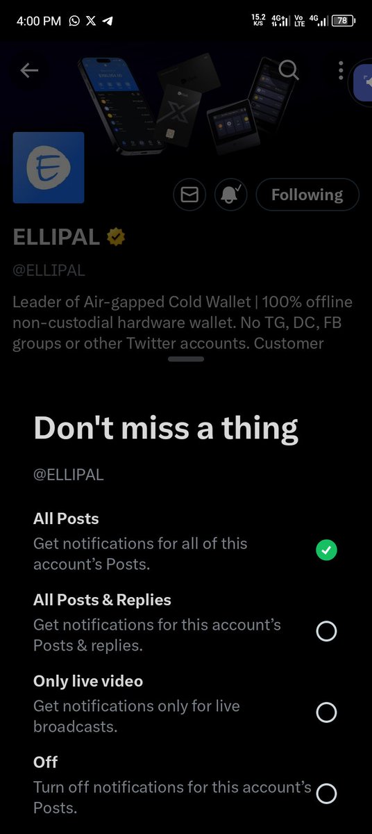 SplendourD99's tweet photo. @ELLIPAL @XPINNetwork 1️⃣ Follow @ELLIPAL &amp; @XPINNetwork done✅
2️⃣ Like❤ + RT🔄 this post✅
3️⃣ Set a reminder 👇✅

https://t.co/4kAyN2tcGT…

please i really need this win boss
have never win from you https://t.co/KdlrDtouuo