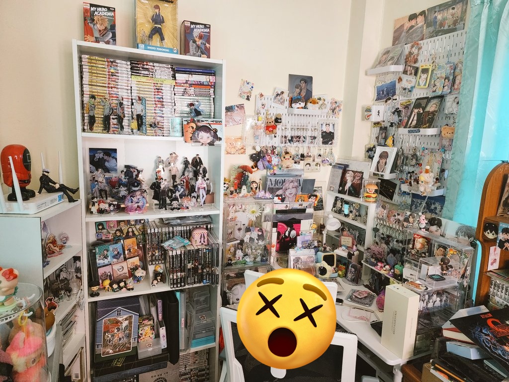 เริ่มรกแล้ว แต่ขี้เกียจจัดและเช็คฝุ่นมาก