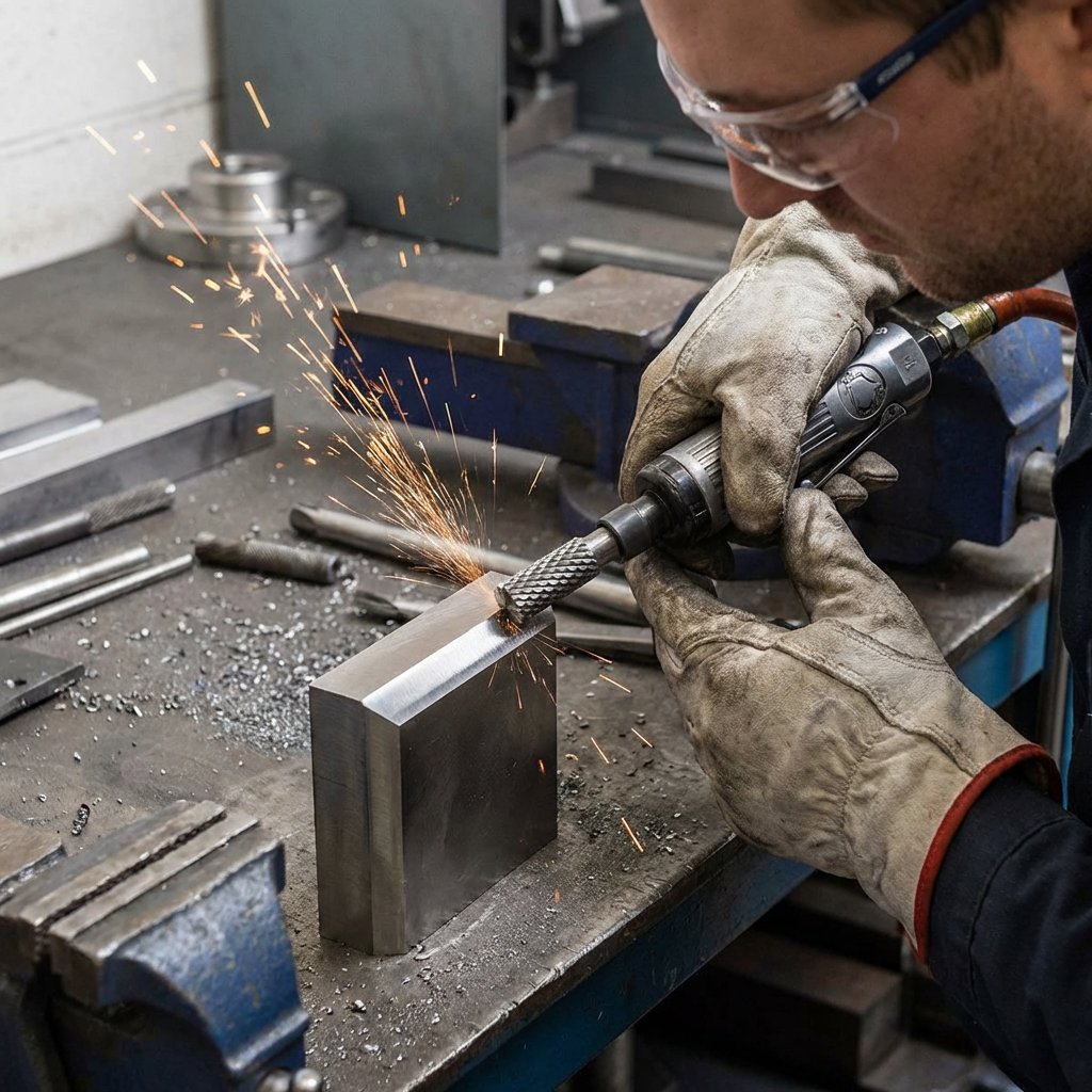 CarbideBurr's tweet image. Stop fighting your tools.
Carbide burrs do the hard work for you—less pressure, better control. #WorkshopTips
