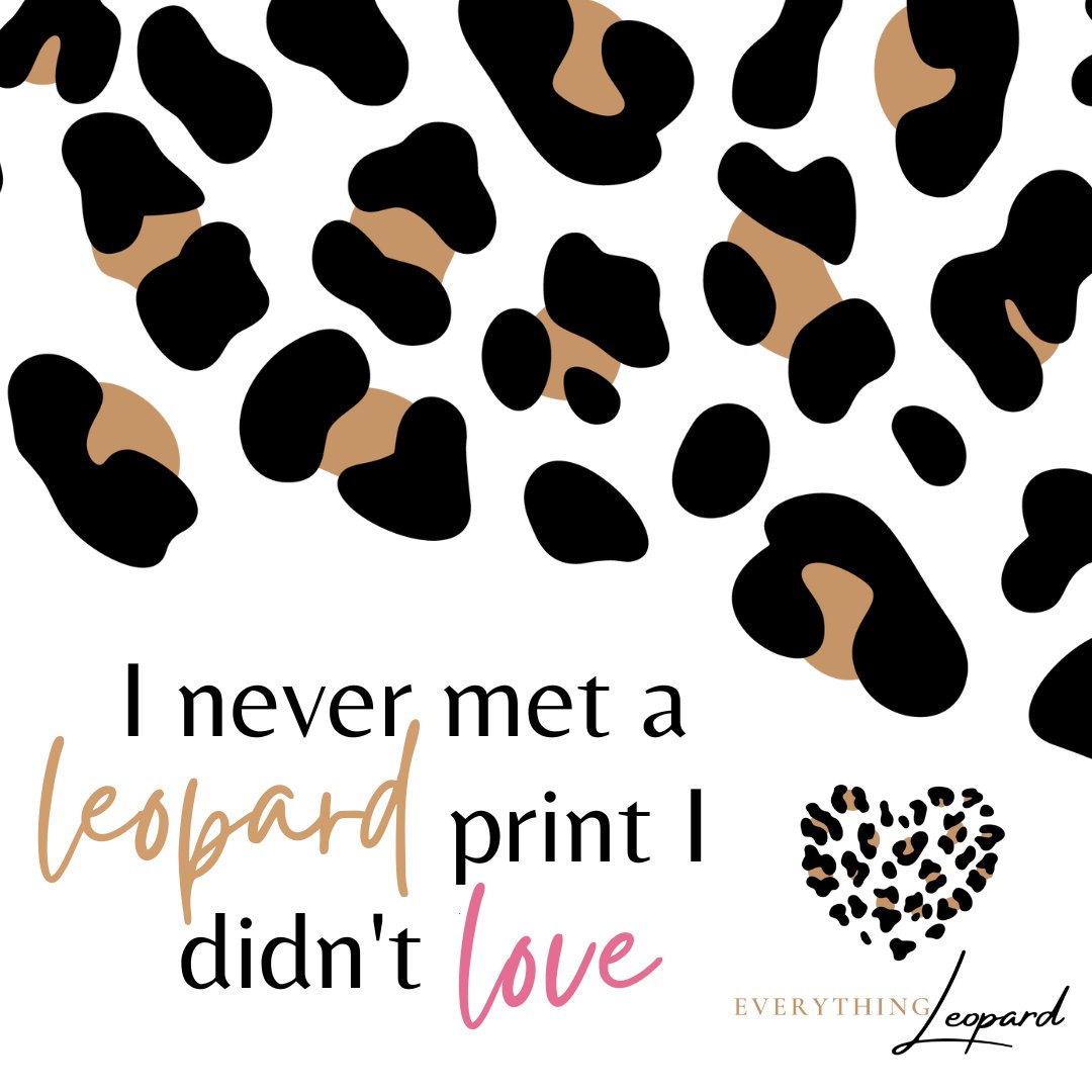 ILoveLeopard_'s tweet image. I never met a leopard print I didn't love. 

Everything Leopard 💜 bit.ly/3PnoBNm #everythingleopard #leopardprinteverything #leopardprint