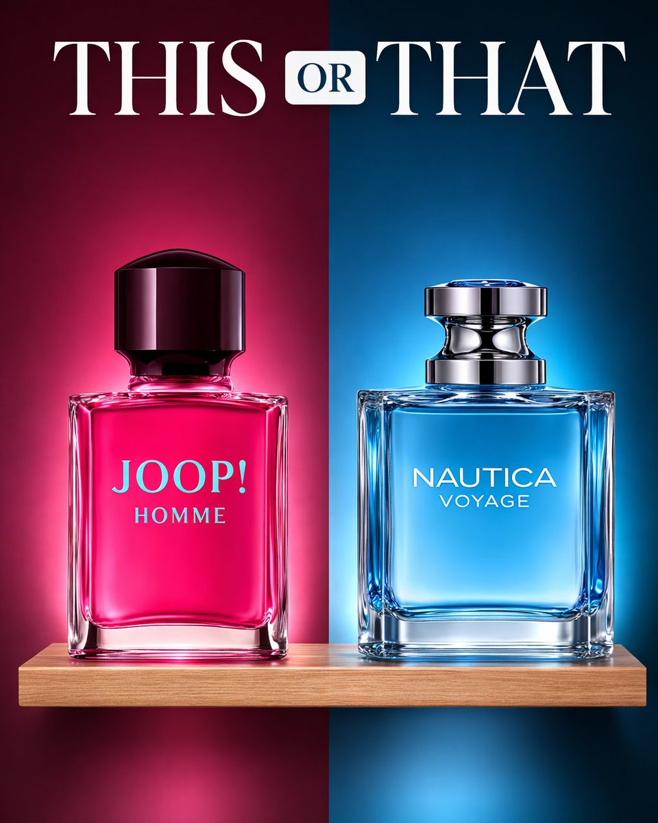 FragranceX's tweet photo. #Loud… or lowkey? 👀 Are you walking in making a #statement - or leaving them guessing?
Pick #Joop Homme or #NauticaVoyage at https://t.co/dI2JMg4E9n https://t.co/8YWMqNC1P3