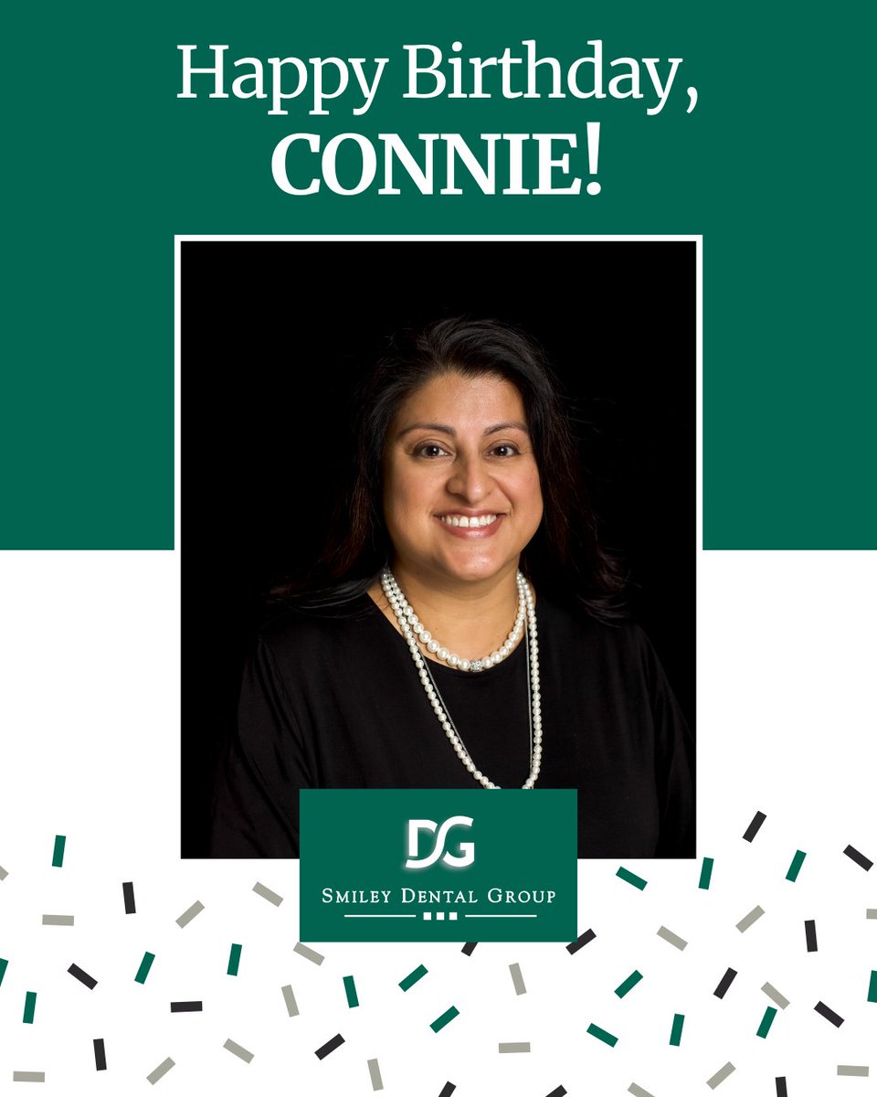 Connie, today we celebrate you! Your kindness, professionalism, and commitment to excellence truly reflect the heart of our practice. We hope your birthday is as wonderful as the care you provide to others!