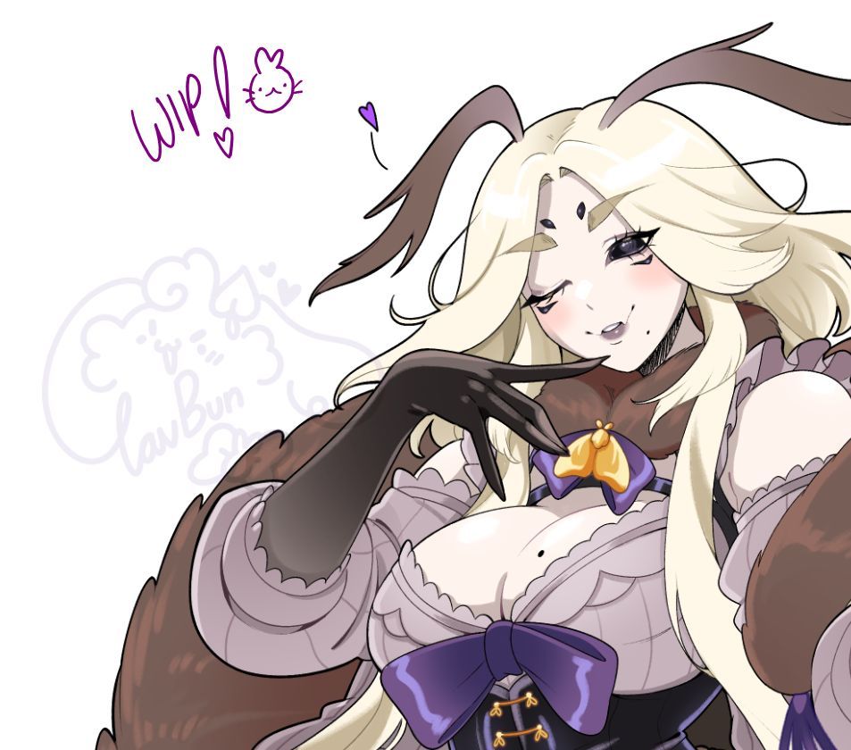 ♡ WIP of the 1st of my 2 Adoptables releasing this month! ♡ 

#Adoptable