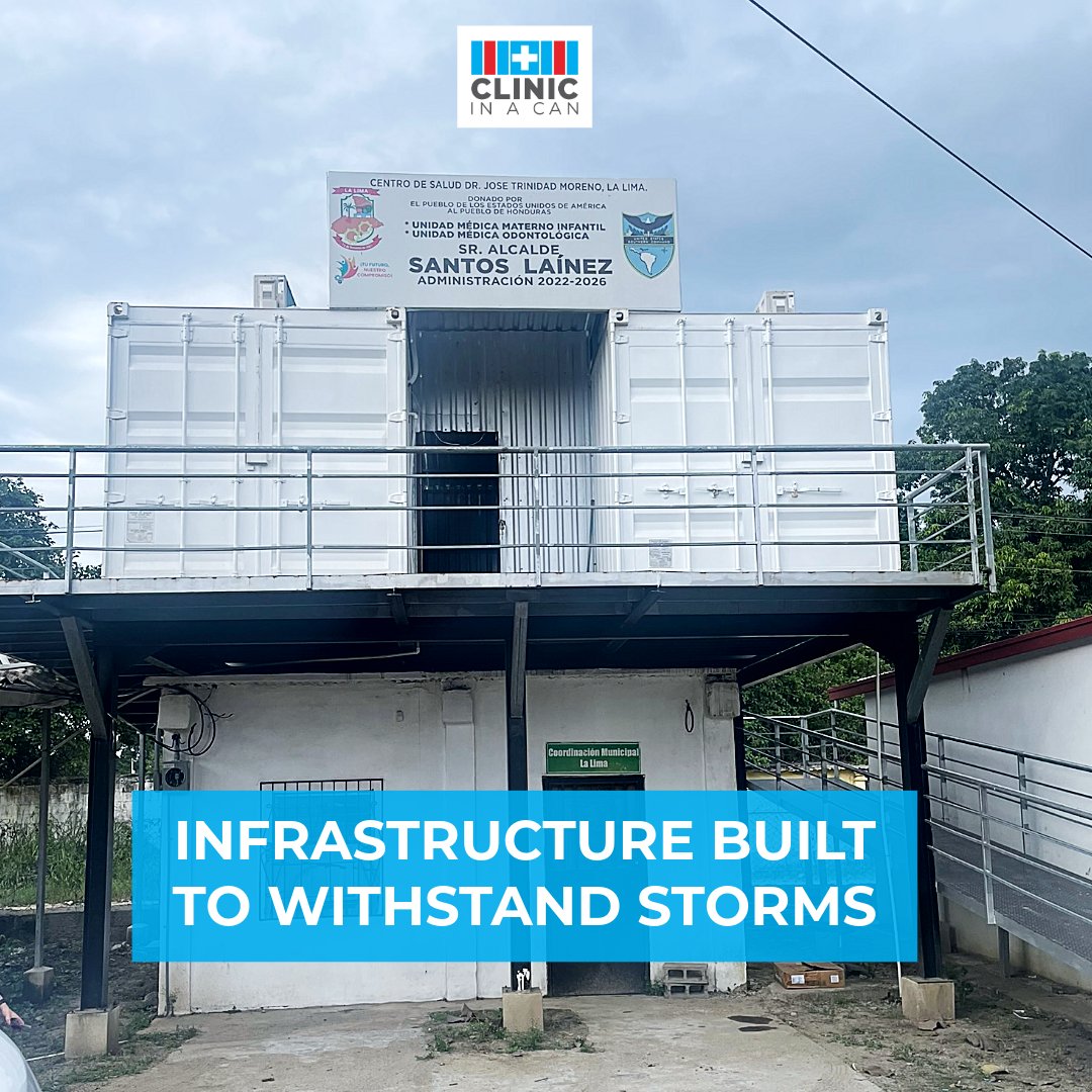 clinicinacan's tweet image. As severe weather events increase, resilient healthcare infrastructure is no longer optional—it’s essential.
We’re committed to building solutions that help communities prepare, respond, and recover—without delay.

#DisasterRelief #EmergencyResponse #ClinicInACan