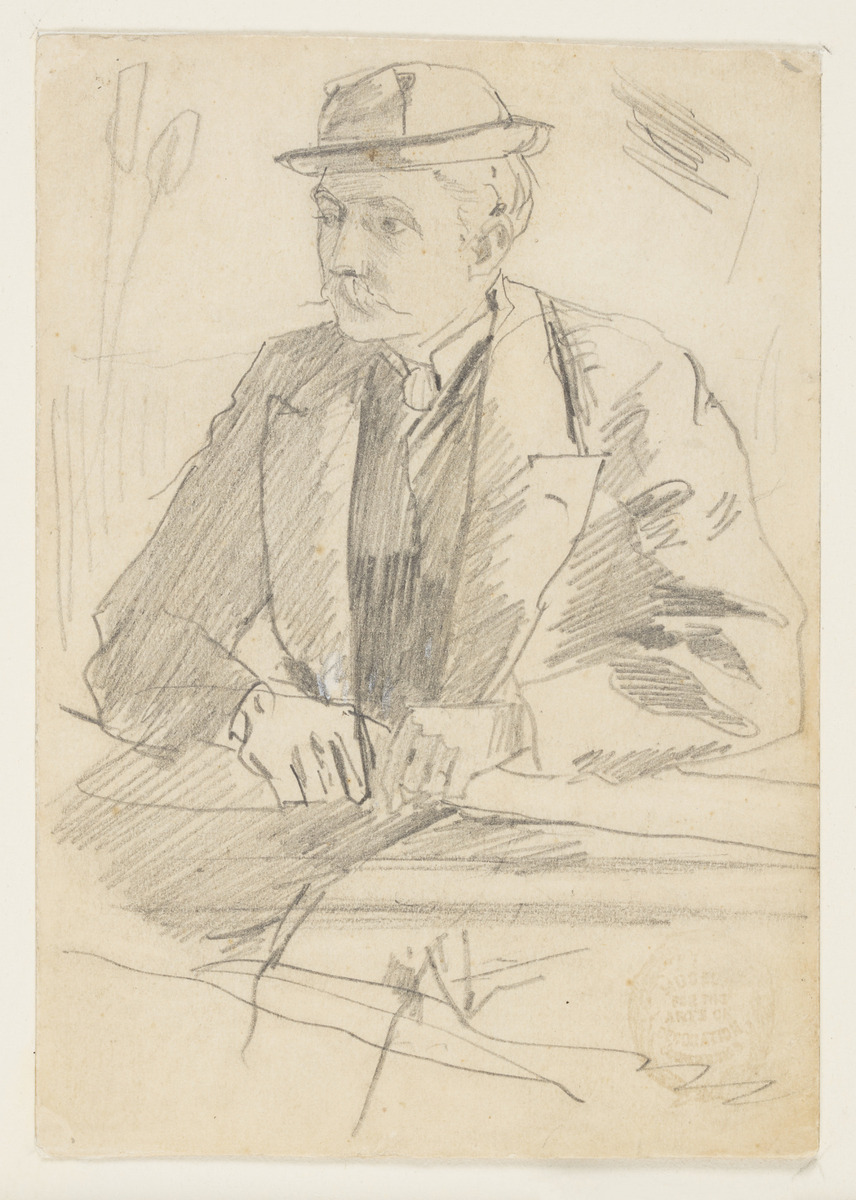 artisthomer's tweet image. Portrait of a Man #artbots #homer