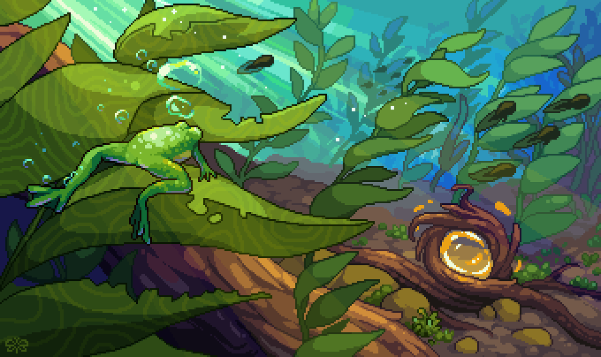 Chrysoperla2's tweet image. Hi! I'm a French pixelartist. I make illustrations, game art and animations. 🛸
#PortfolioDay