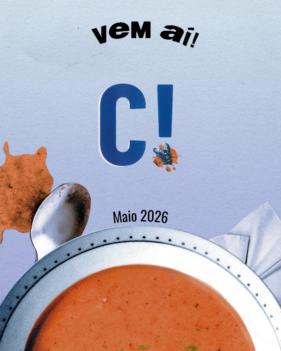 ClaroUSP's tweet photo. Esse post acaba de aterrissar como um corpo estranho na sua timeline. Vem aí a próxima edição do suplemento claro! 🪰

Às vezes é preciso invadir para ser visto. 👁️ Qual sua aposta? Conta para a gente nos comentários. 👇 https://t.co/BOfR6fTgqR