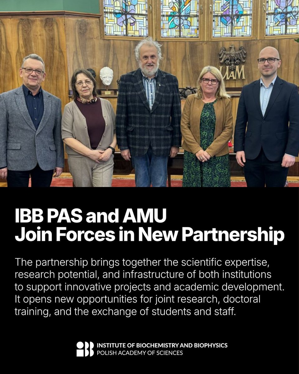 Institute of Biochemistry and Biophysics PAS tweet media