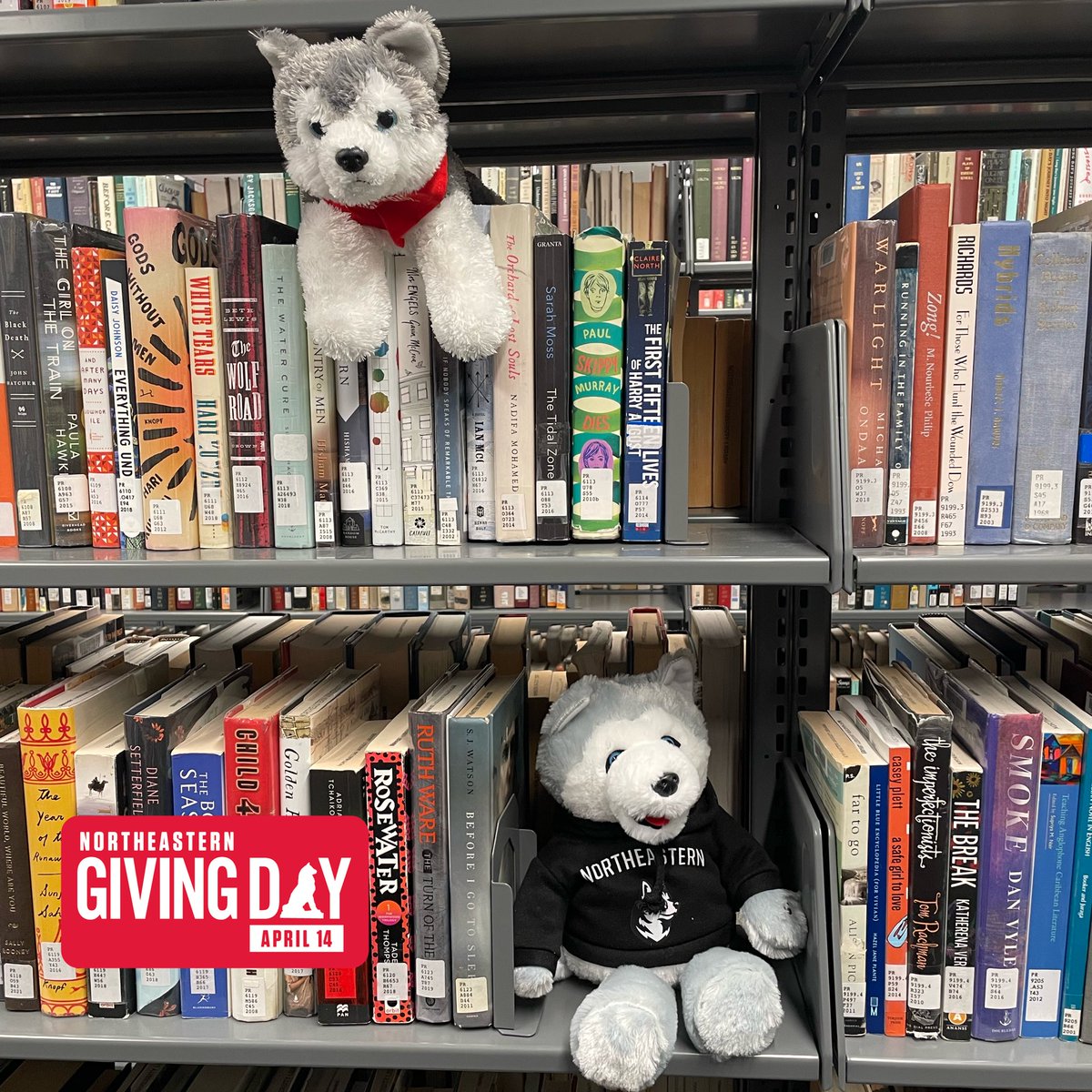 Northeastern University Library tweet media