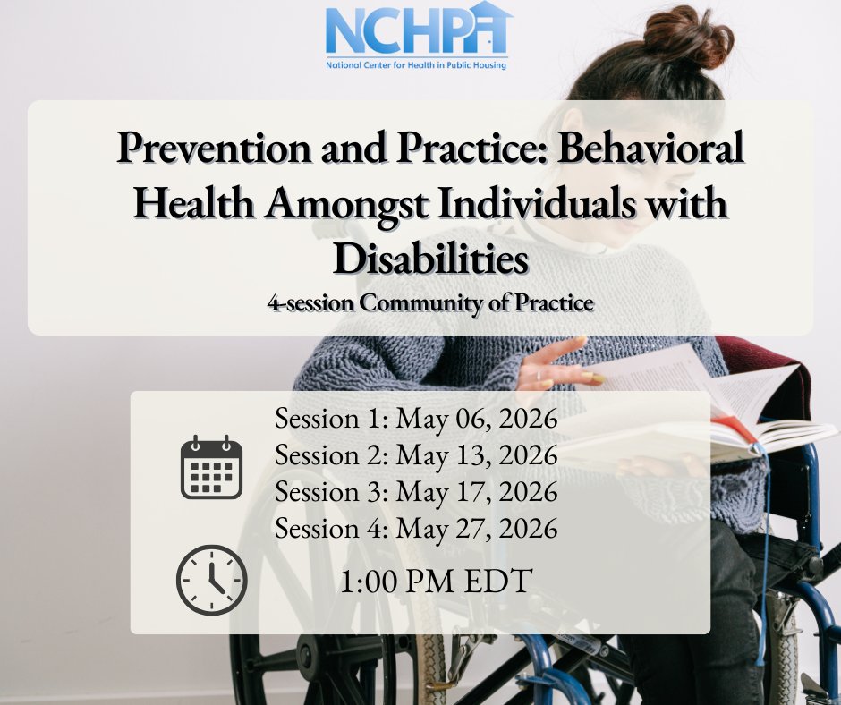 National Center for Health in Public Housing-NCHPH tweet media
