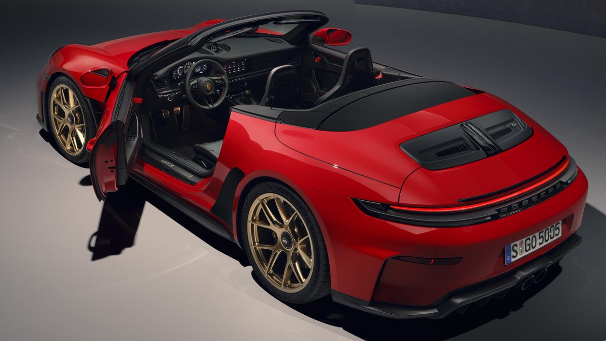 The all new 2027 Porsche 911 GT3 S/C has been revealed. The lightest 911 cabriolet on the market tipping the weights at 1,497 kg all while giving you the thrill of a GT3 in open top form.

Engine: 4.0L Flat 6 N/A, 9000rpm
Output: 510hp, 450nm
0-100km/h: 3.9s
Top Speed: 313km/h