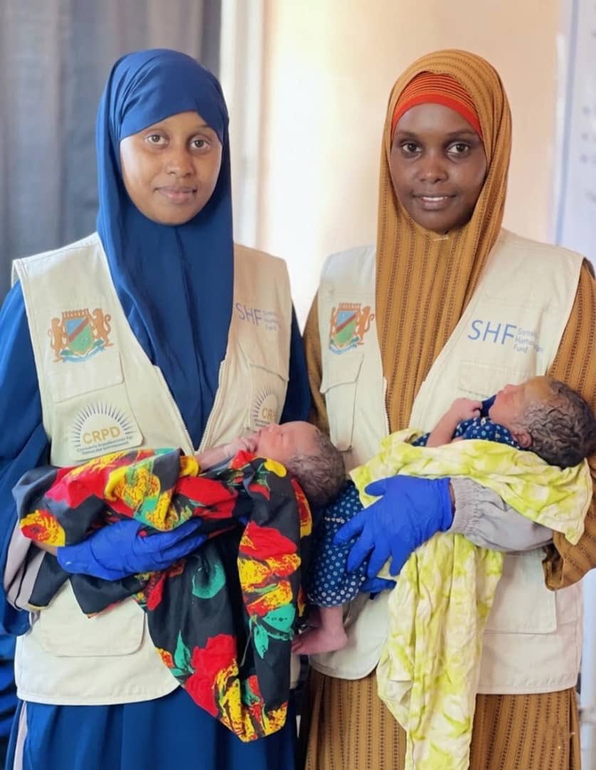 CrpdSomalia2010's tweet photo. A glimpse into our health project in #Qansaxdheere. From safe deliveries to providing essential medicines and dignity kits, 

Our MCH in Qansaxdheere is always committed to support mothers and infants in need. 

We thank @shf_somalia for making this vital work possible. 

#health https://t.co/gOnVqOk5k1