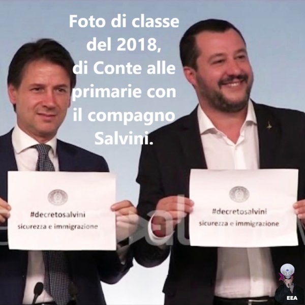 #conte #salvini #primarie #campolargo

#satira #satirapolitica #battute #battutesquallide #risate #freddure #giochidiparole #finedelmondo #filosofiedivita #divertimento #meme #memes #umorismo