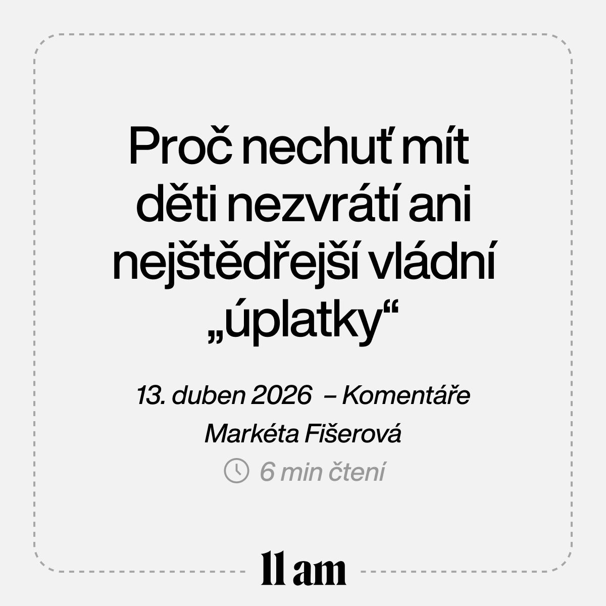 11am - Newsletter pro klíčová rozhodnutí tweet media