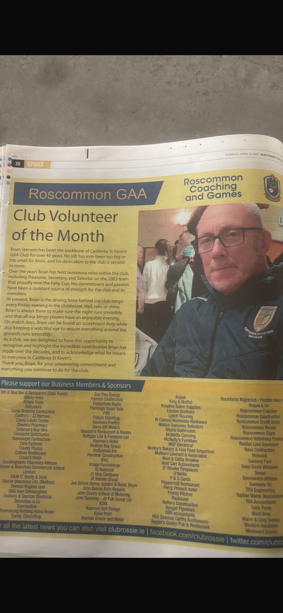 Castlerea St Kevins tweet media