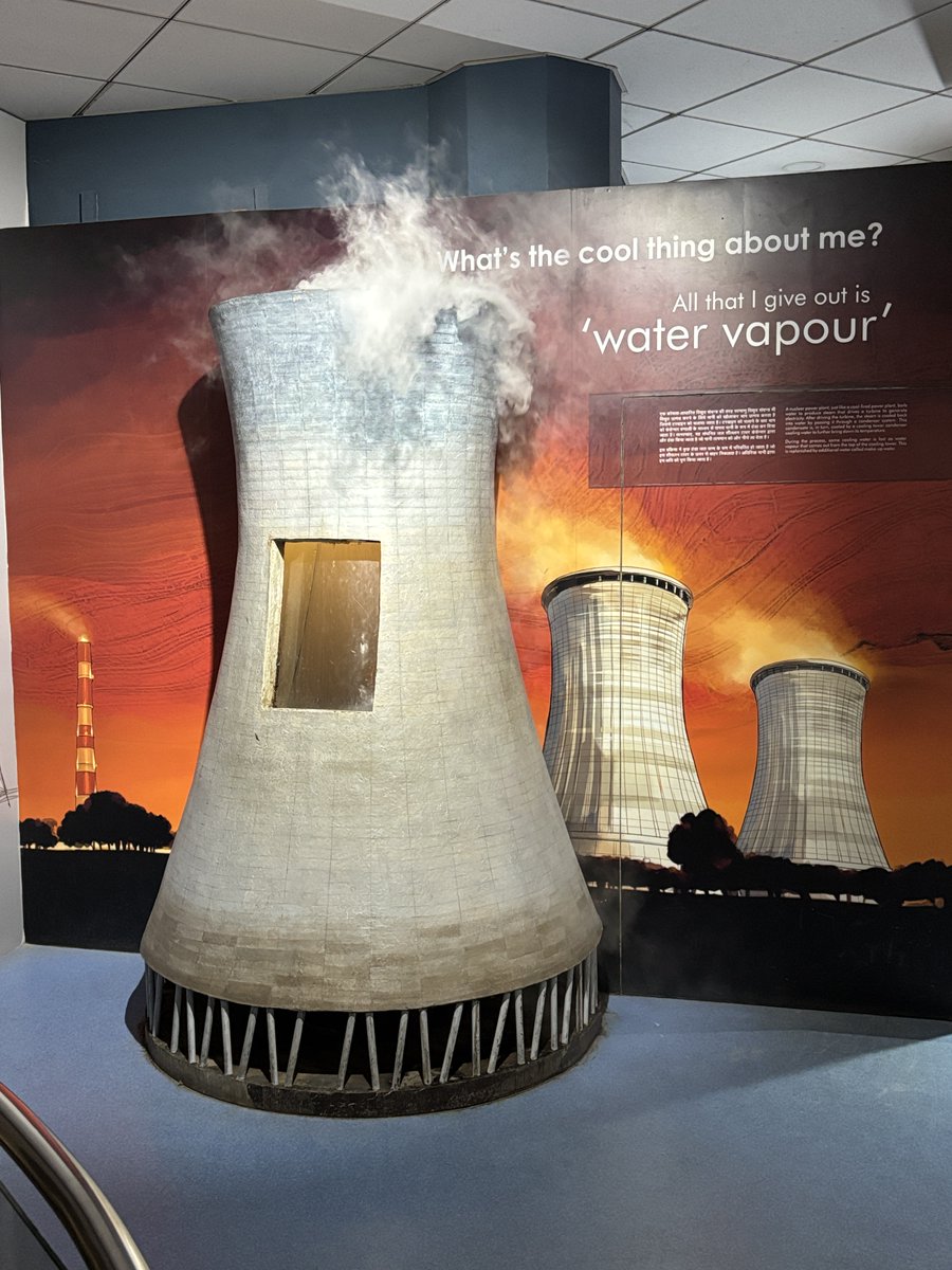 NSC_Delhi's tweet photo. Small Atoms, Big Energy!⚡
Explore fascinating world of nuclear science at
@nsc_delhi!📷
From the mechanics of a reactor to future of clean energy, our Nuclear Power Gallery makes complex physics easy to understand
#NSCDelhi #NuclearPower #STEM #NCSM #CleanEnergy #AtomicScience https://t.co/HFRbe9GoJw