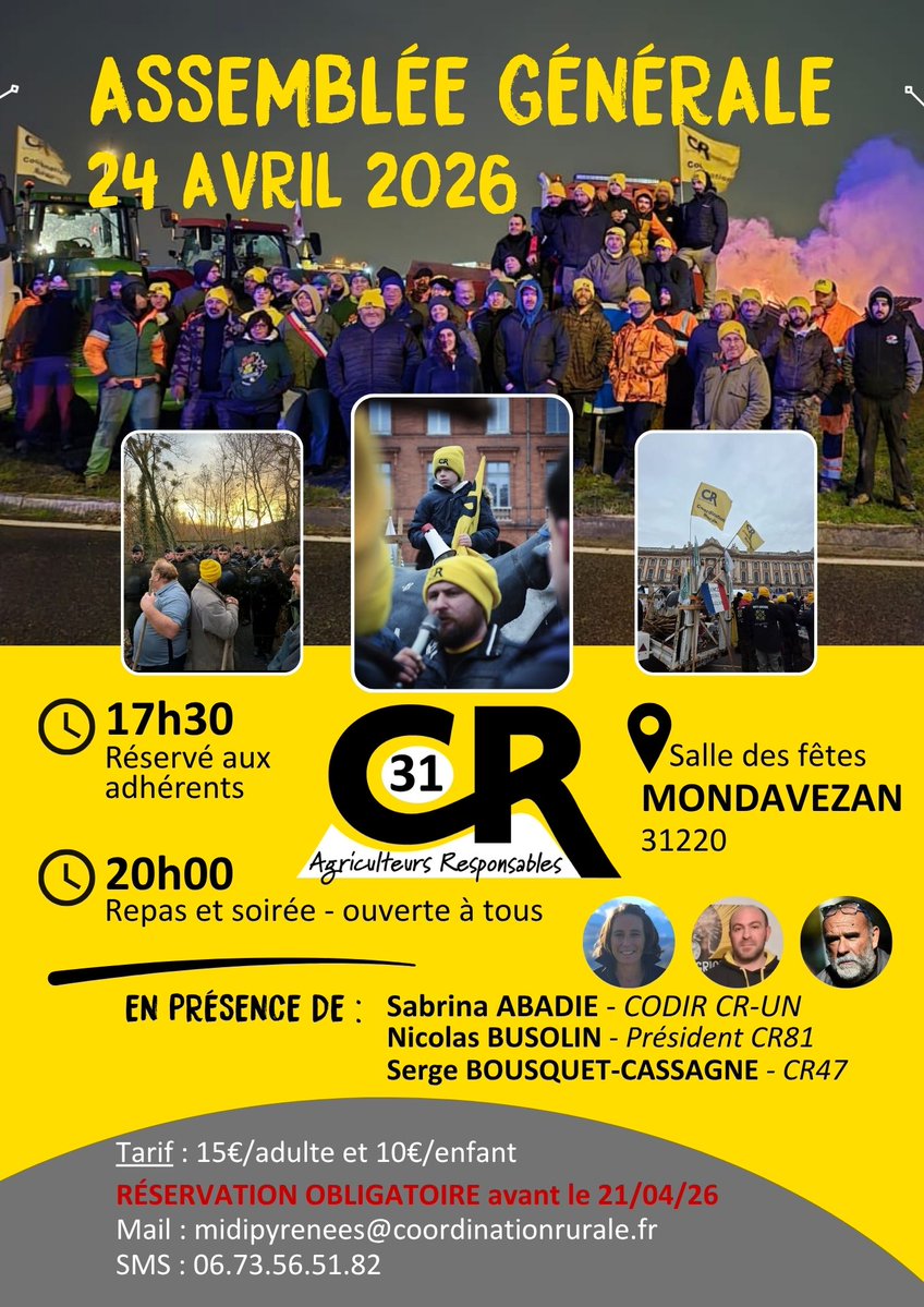 Coordination Rurale tweet media