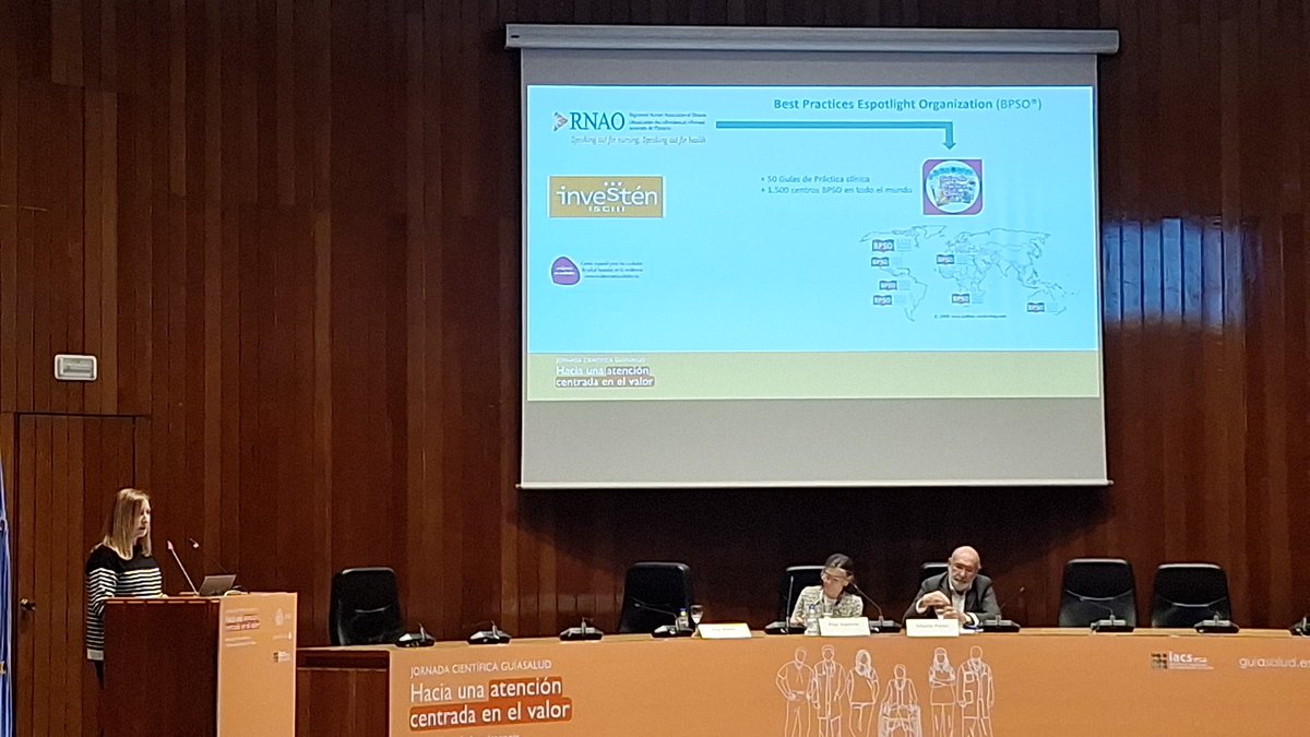 danielmj78's tweet photo. Implantacion de buenas prácticas en Jornadas de @GuiaSalud @mateocerverana presenta programas de implantacion de evidencia @bpso, Sumamos...liderados por @Investenisciii @CECBE_JBI https://t.co/rY08zRgoLV
