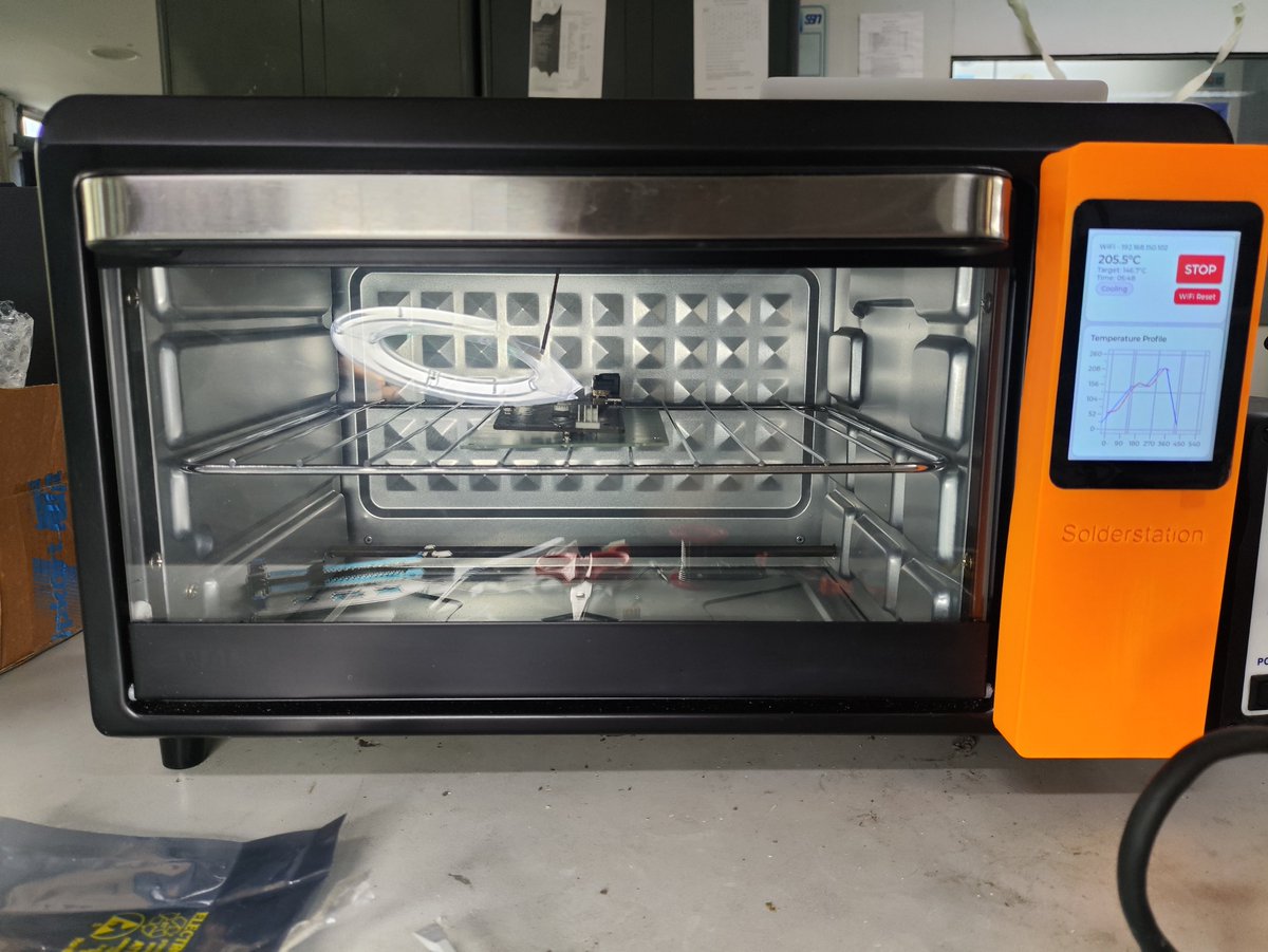 BitashaIndia's tweet photo. A well made reflow oven is integral to manufacturing Bitaxes. Reflow ovens from Placestation @ivishaltejwani are of high quality and a value for money option in India.
#bitaxe #reflow #bitcoinmining https://t.co/psJ62nEKD8