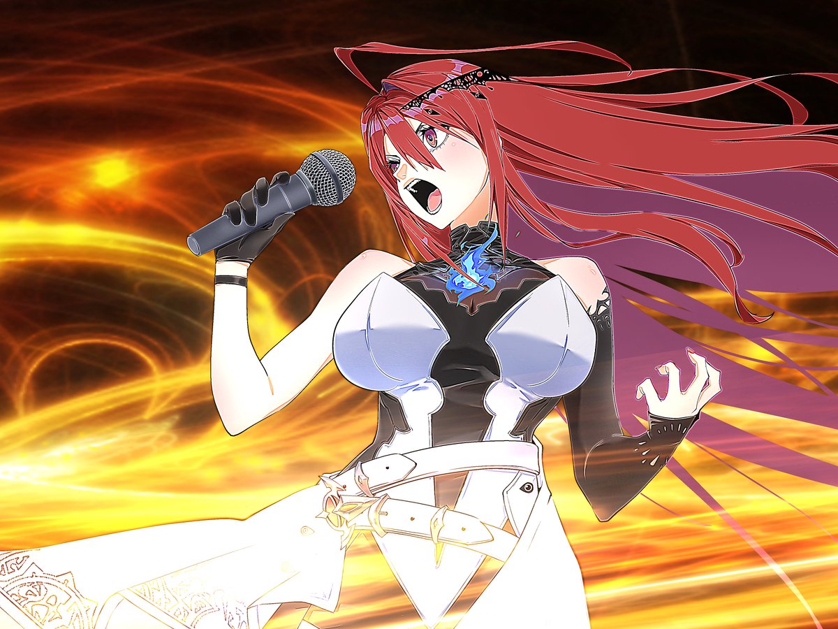 usukimibilly88's tweet image. 『The Scarlet Queen』

#BloodflameArt