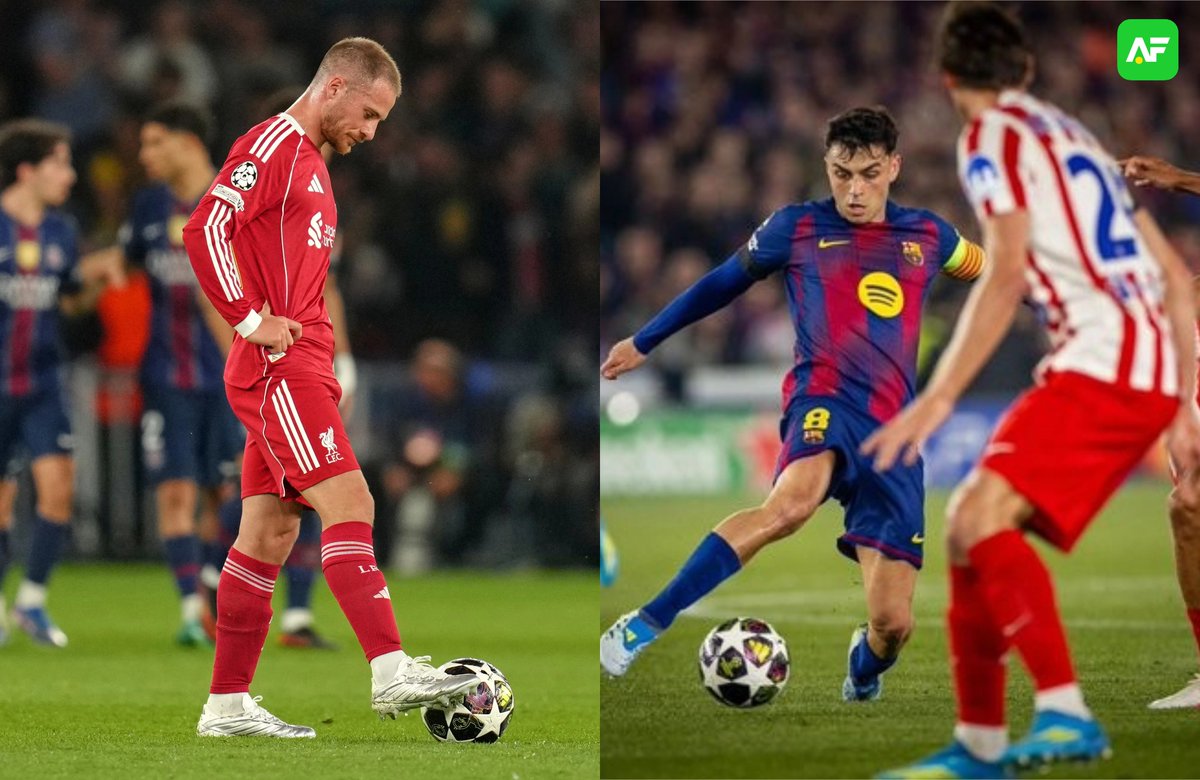 allfootballapp's tweet photo. A night of revenge or winners take all?😗
Under Flick, Barca has never advanced in a 2-legged Knockout series after a 1st leg loss.
For the Reds, if they could reverse the PSG defeat, they could become England's all-time UCL semi-finalists, but will they?
#UCL
#LFCPSG
#FCBATM https://t.co/EXLfA50GHk