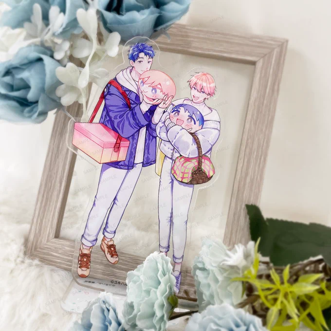 ˗ˏˋ開催中 ˎˊ˗ 『食らいついてよ、旦那さま』POP UP SHOP #ユキハル 先生描きおろしイラストを使用したアクリルスタンド&ミニアクリルスタンドのサンプルを公開 他にもグッズ盛りだくさん 皆様のご来場をお待ちしております #彗星社