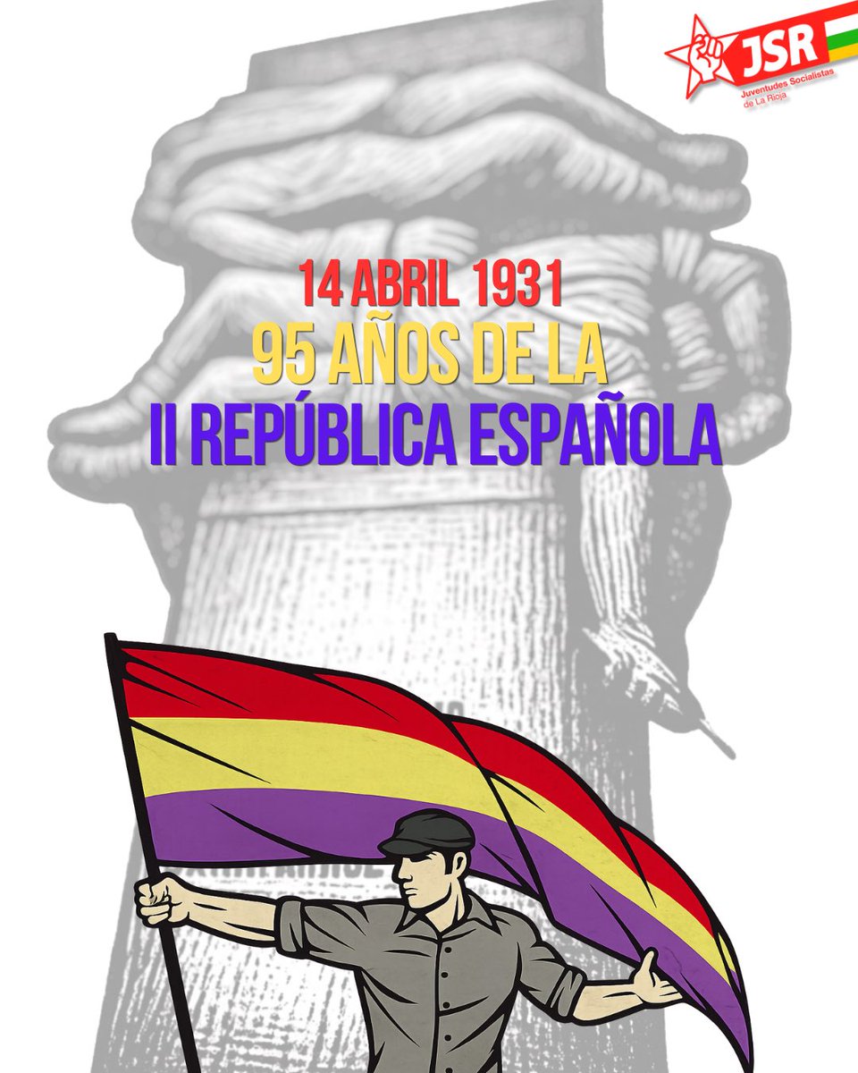 Hoy celebramos el 95 aniversario de la Segunda República Española, que trajo el sufragio universal pleno a nuestro pais; la reducción masiva del analfabetismo y enormes avances en política social y laboral.