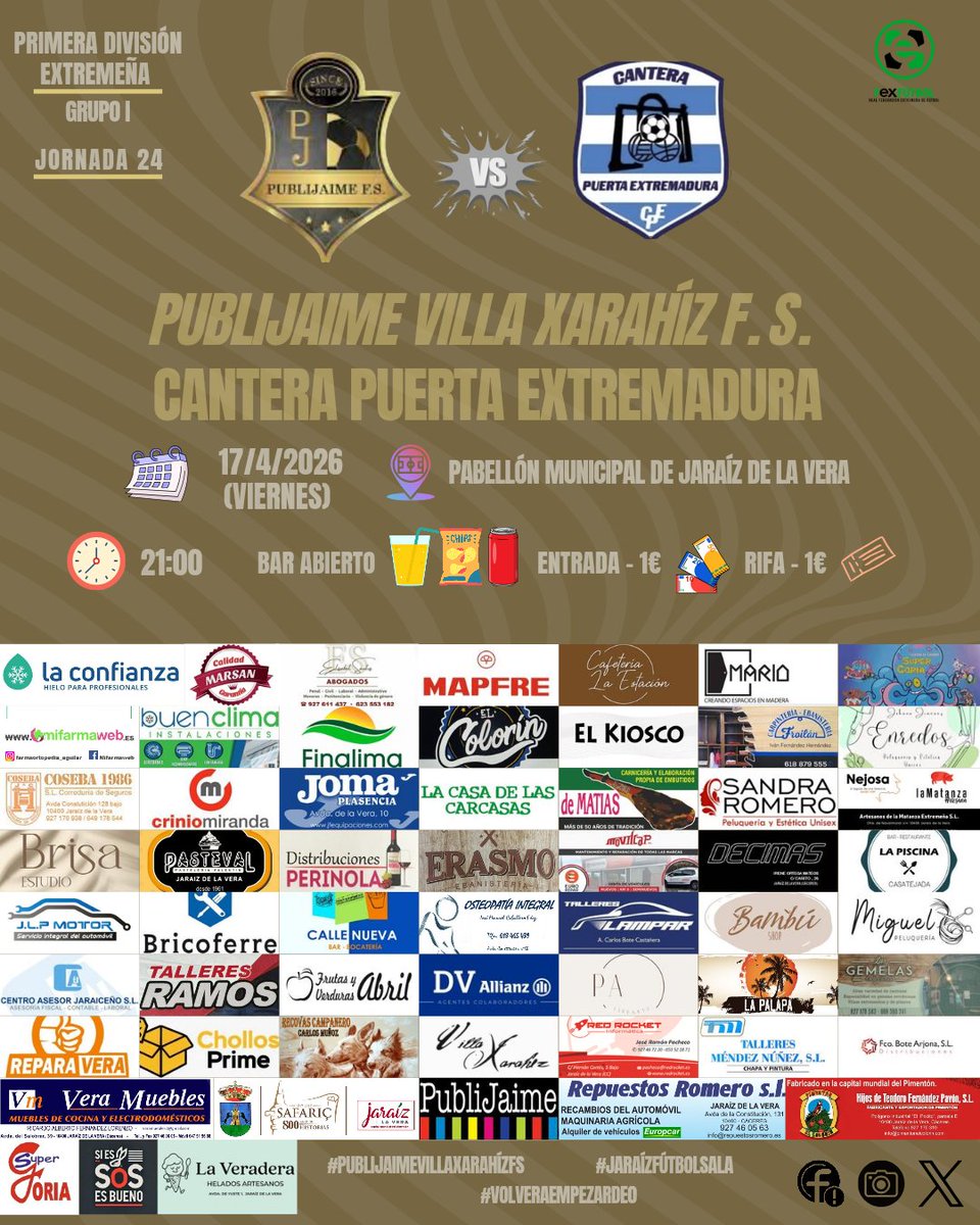 PUBLIJAIME VILLA XARAHÍZ FS tweet media