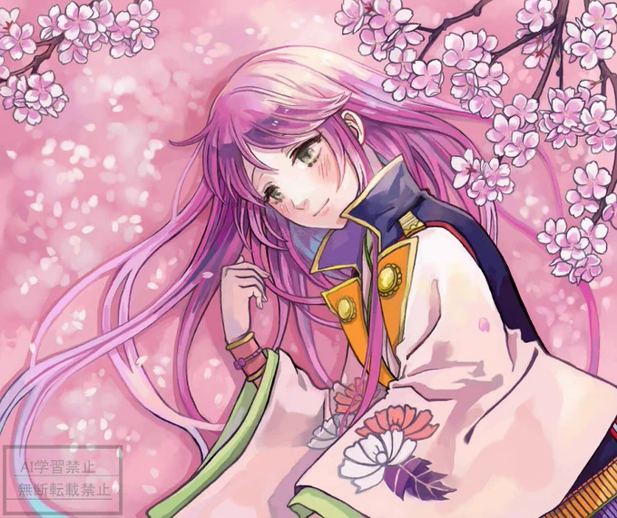 桜の絨毯