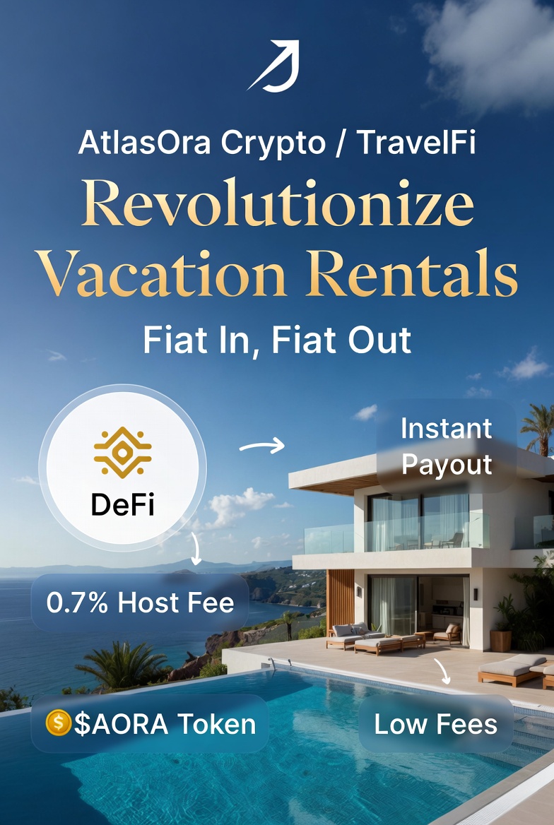 Scarlet63007948's tweet photo. Discover the future of vacation rentals with AtlasOra! Lower fees , instant payouts &amp; pure fiat experience. No crypto hassle needed. Join the revolution!@AtlasOraRentals #AtlasOra 
https://t.co/0tmSYLSZPb https://t.co/Cb2fwdkH99