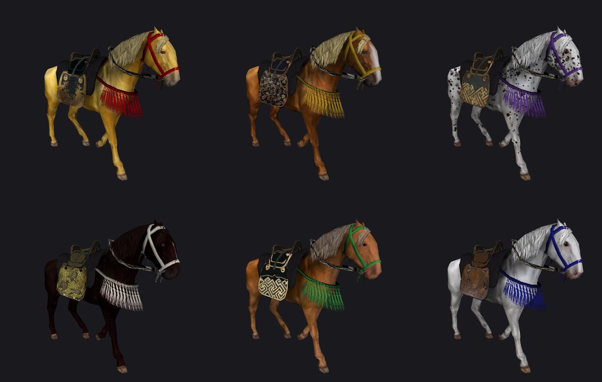 D_Dmitry194's tweet image. New horse models from 457AD mod made by @Wlodowiec with new saddles made with textures thanks to
@sorinel1991

#equestrian #equine #horsesofinsta #horses #乗馬 #馬 #horseriding #azumino #安曇野 #うま #samurai #japan #warband