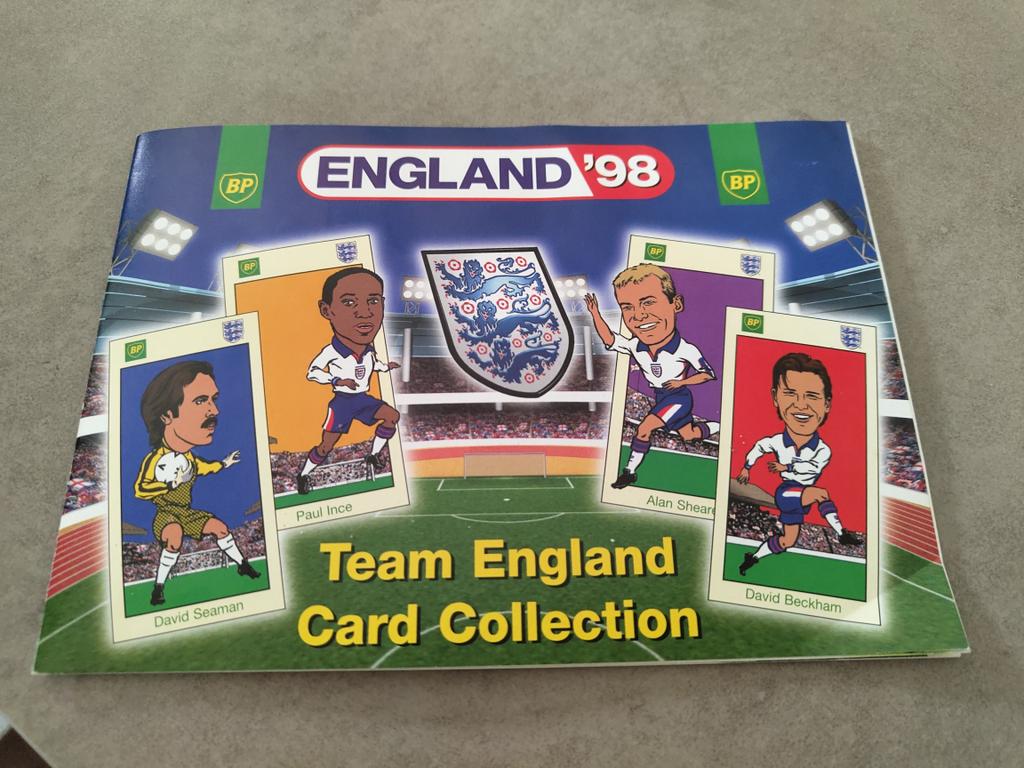 loftyy's tweet photo. I've just filled my 98 sticker book. Can I claim my match tickets https://t.co/PhdTWLNSfG