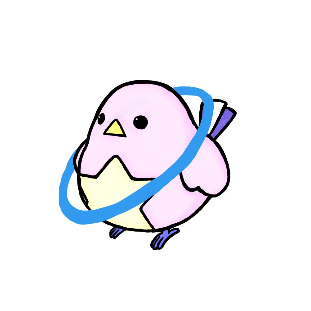 YKMY1677's tweet photo. #スタリンキャラオーディション

名前：ちゅん之助

モチーフ：鳥「シマエナガ」、星 https://t.co/ggqpRpXyd7