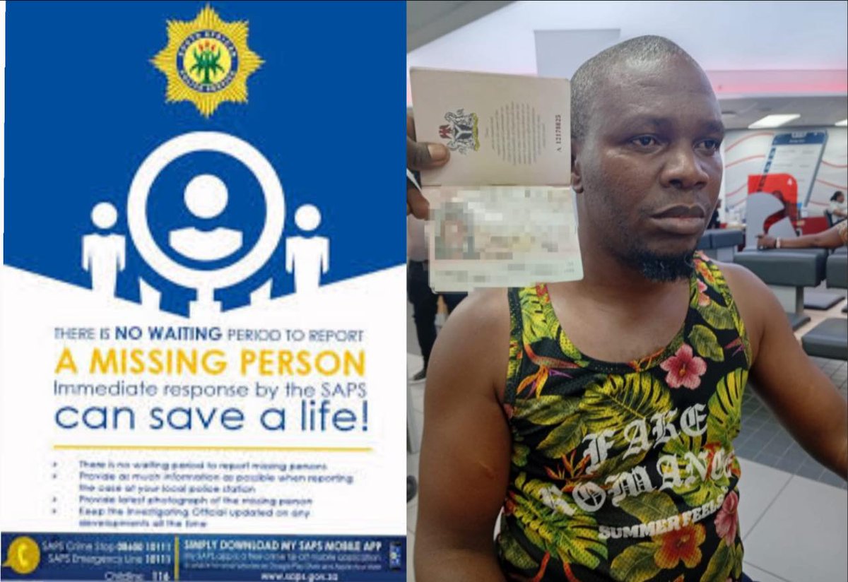 _ArriveAlive's tweet image. The police at Parkweg are looking for Ugwu Kenneth Emeka

arrr.co.za/I6KCI

#ArriveAlive #MissingPerson @SAPoliceService