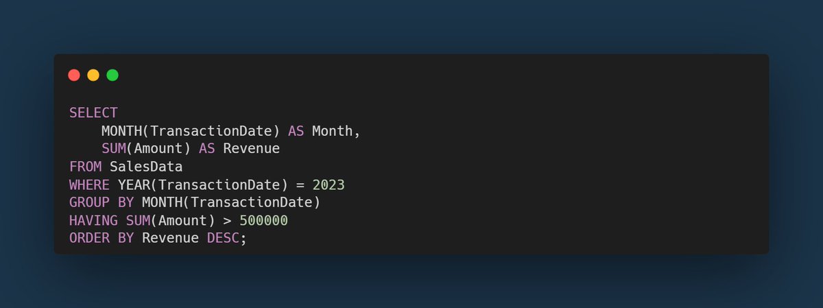 im_classic24's tweet photo. Hey 👋 #datafam 
How is your day going?
What problem do you think this is solving?
I want to hear from you in CS 
#DataAnalytics #Sql #Problemsolvingskill #Analyticalthinking https://t.co/7HKMPoEQG4