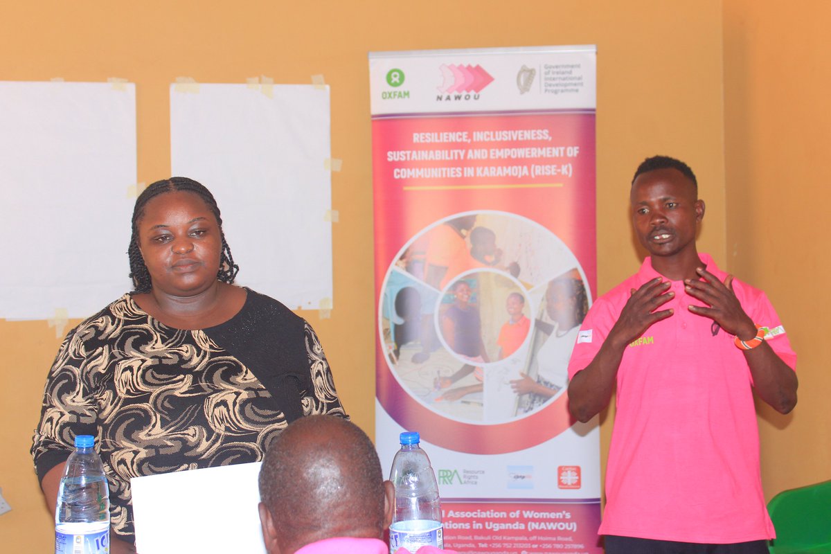 NAWOUga's tweet photo. #UPDATE:
We are in Karita subcounty, Amudat district engaging with community and local leaders to reflect on both International and National Women’s Day under the theme: 
#GiveToGain #AccesstoJusticeforWomenandGirls
@OxfaminUganda @IrlEmbUganda https://t.co/OUI7yaHqip