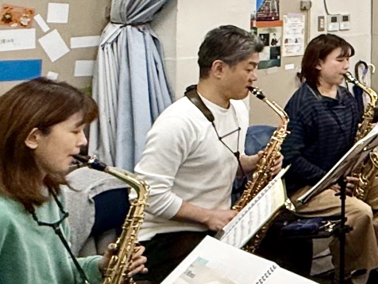 Saxofono Rosso @4/19(日)第14回定期演奏会 tweet media