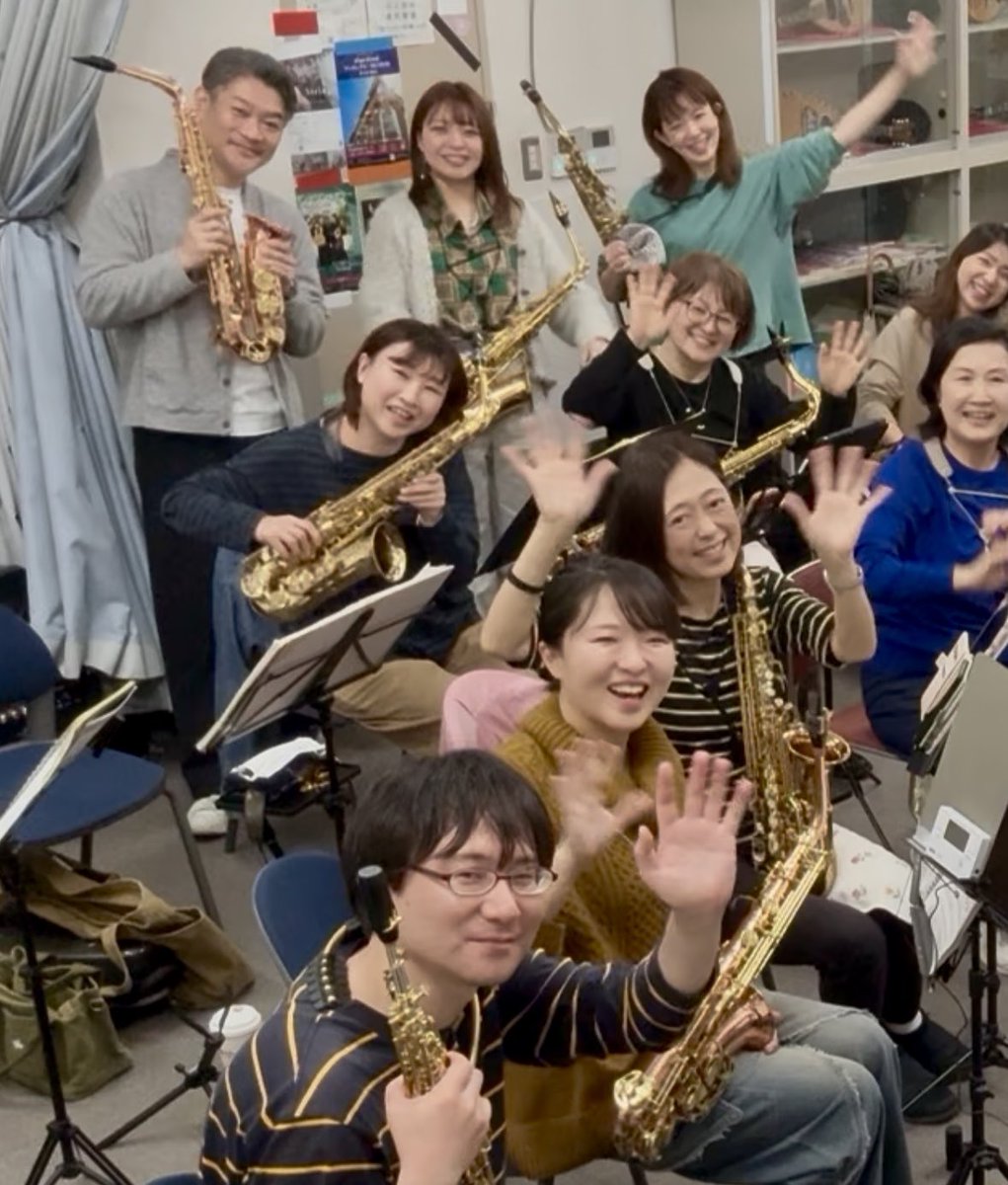 Saxofono Rosso @4/19(日)第14回定期演奏会 tweet media