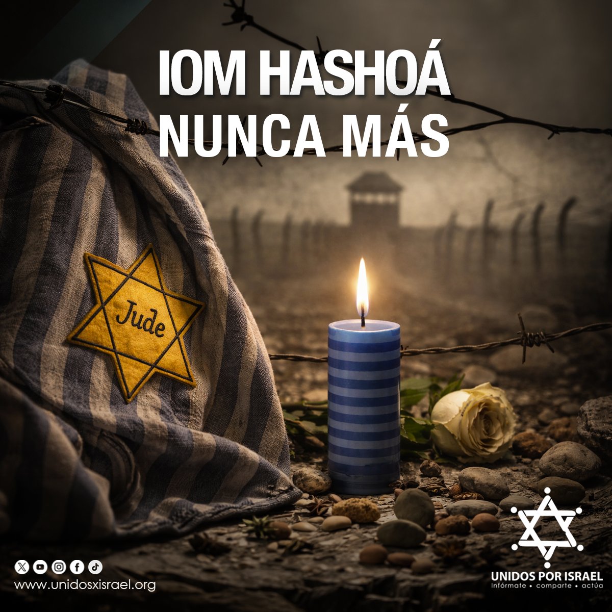 Alzamos la voz en un mismo grito: NUNCA MÁS! 🕯