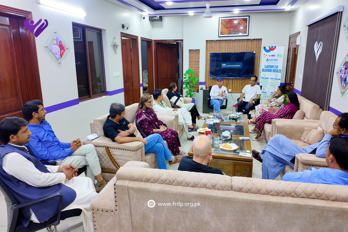 frdpPakistan's tweet photo. April 11, 2026 | Hyderabad

Pep Serra (WHH) visited FRDP projects and inaugurated a water filtration plant under the Urban Food Production Project. He engaged with communities and emphasized the importance of locally led, sustainable solutions.

#FRDP #WHH #Hyderabad #WASH https://t.co/yUQ7YJq8DC