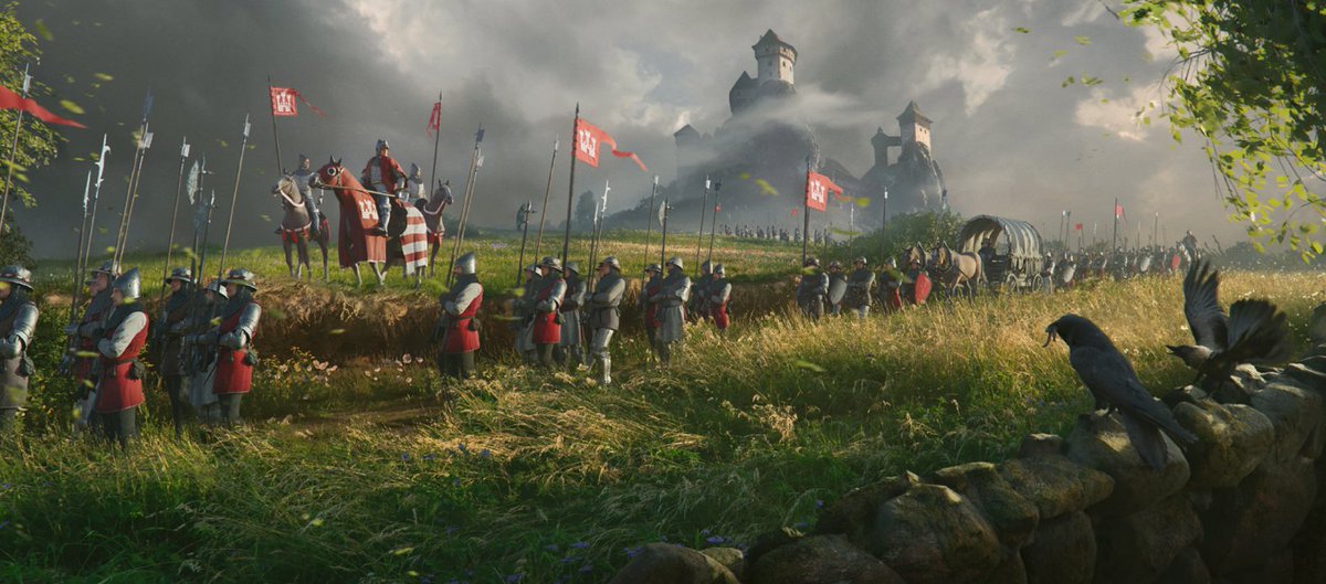 Bigvadrouiller1's tweet image. In the historical context of the video game KCD, today, April 14th, 1403, marks the date of the five-week Easter truce between the armies of the Moravian Margrave Jobst and the armies of the Hungarian King Sigismund, which was proclaimed in Olomouc. This truce was to end on