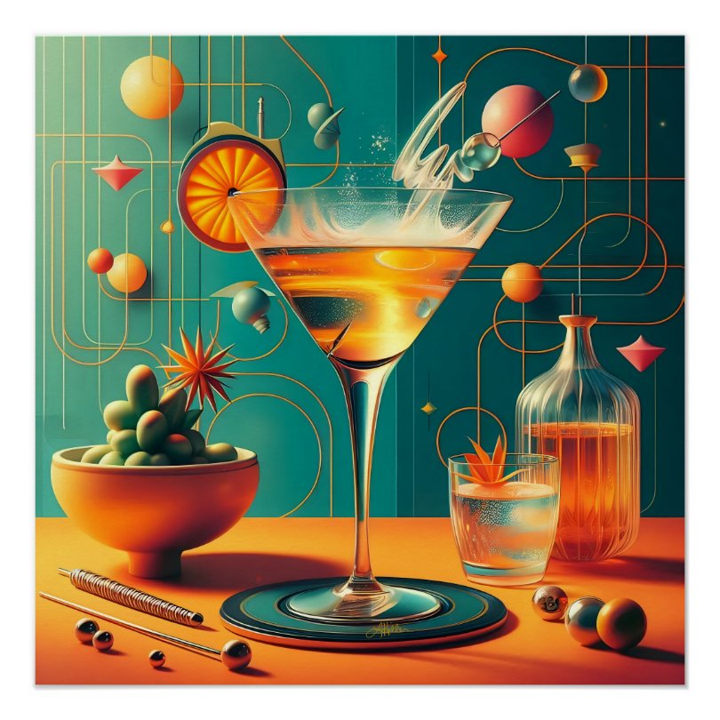LeeHillerDesign's tweet image. 🎇🪐🍸🪐🎇
Mid Century Atomic Futuristic Cosmic Storm Martini #poster
Item: zazzle.com/atomic_futuris…

#midcentury #retrofuturistic #Retro #60s

Retro #atomicfuturistic Collection: zazzle.com/collections/11…