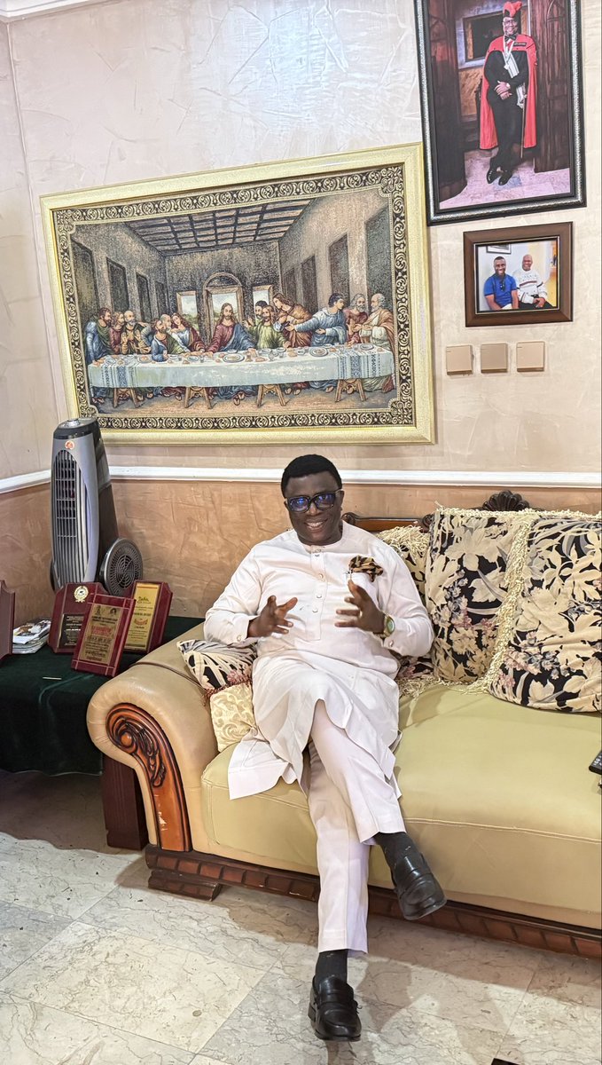 Sir Joe Edet Ph.d, KSS, FICMC, FICAN, FHNR. tweet media