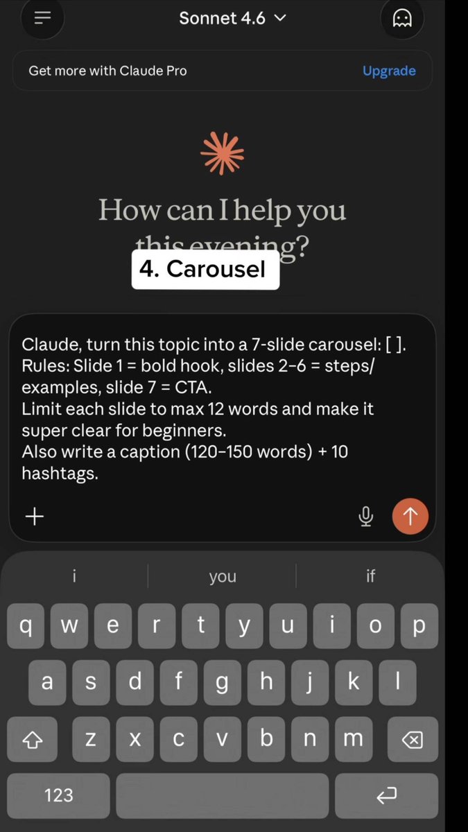 Pakistaniabrar's tweet photo. The full Automation Starter Kit to create viral content on autopilot with AI is now in my bio on sale for just _3.  These prompts are a good starting point https://t.co/HOEVqndUyh