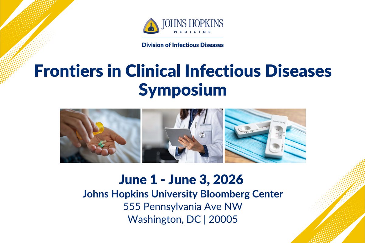 Johns Hopkins Division of Infectious Diseases tweet media